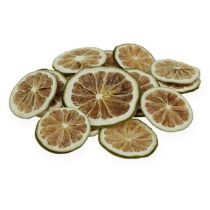 Fatias de limão verde 500g de rodelas de limão