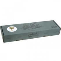 Itens Kit de flores secas amarelas para arranjos florais e coroas decorativas (60 cm) – Produto natural