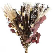 Bouquet seco buquê capim seco eucalipto 60cm 120g