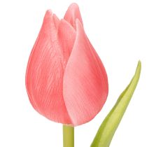Itens Tulipa de alta qualidade, réplica realista para vasos de mesa, 21 cm, conjunto de 6 peças.