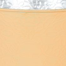 Itens Vaso de metal, laranja pastel, Ø20cm A16cm