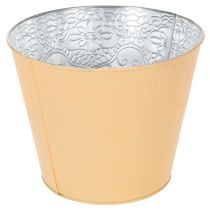 Itens Vaso de metal, laranja pastel, Ø20cm A16cm