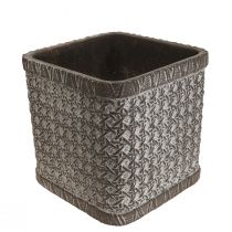 Itens Plantador Vaso de Cerâmica 12×12×12cm
