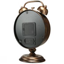 Itens Relógio com números romanos vintage metal bronze Ø22cm