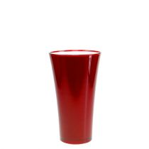 Itens Vaso “Fizzy” Ø13,5cm Alt.20cm vermelho, 1ud