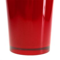 Itens Vaso “Fizzy” Ø20cm Alt.35cm vermelho 1ud