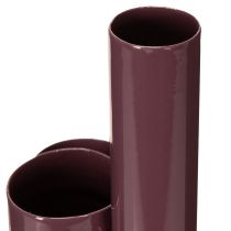 Itens Vaso fino e moderno para decoração de mesa elegante, vaso decorativo exclusivo, design marcante, 31 cm