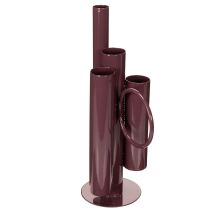 Itens Vaso fino e moderno para decoração de mesa elegante, vaso decorativo exclusivo, design marcante, 31 cm