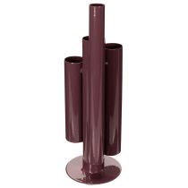 Itens Vaso fino e moderno para decoração de mesa elegante, vaso decorativo exclusivo, design marcante, 31 cm