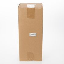 Itens Vaso com design canelado para decoração de interiores elegante na sala de estar, 33 cm