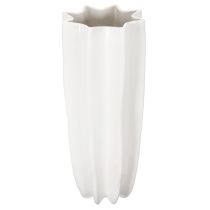 Itens Vaso de flores canelado moderno decorativo de 38 cm