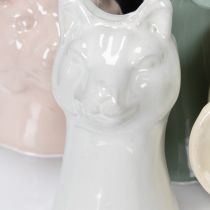 Itens Vaso com figuras decorativas de animais, perfeito para uma decoração lúdica, 13 cm