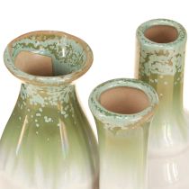 Itens Vasos decorativos de cerâmica em bandeja, peça versátil para decoração da casa, 26 cm