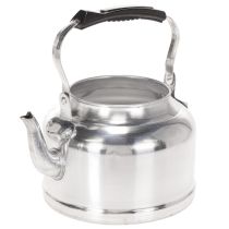 Itens Bule/vaso decorativo vintage, em metal com aparência de zinco, Ø19cm A15cm