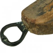 Decoração vintage, sapato com abridor de garrafas, decoração do último sapato L15–23cm