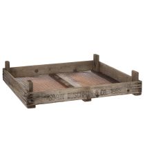 Itens Caixa de madeira vintage com tela de arame, estilo rústico, escorredor de cebola, decorativa, 75×50×14cm