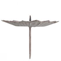 Itens Castiçal vintage cinza para conectar Ø11cm Alt.8,5cm 4 unidades