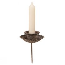 Itens Castiçal pontiagudo vintage para inserção Ø8,5cm Alt.11,5cm 4 unidades