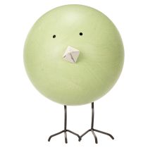 Itens Conjunto de 3 pintinhos decorativos, um enfeite alegre para a primavera e a Páscoa, 12 cm de altura.