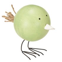Itens Pintinhos decorativos com design arredondado para um toque leve e divertido, 9,5 cm, 3 peças