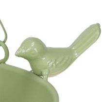 Itens Alimentador de pássaros resistente às intempéries com suspensão por corrente e pássaros decorativos, 47 cm