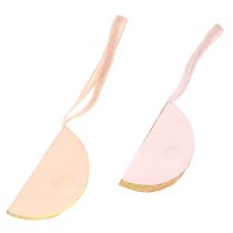 Itens Bolas de Natal em formato de favo de mel, rosa-damasco, 7 cm, 4 peças, decoração