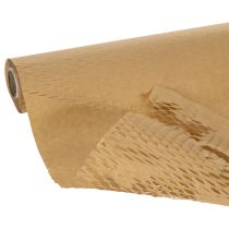 Itens Rolo de papel artesanal em formato de favo de mel, 5m 50cm