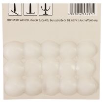 Itens Almofadas adesivas de cera para velas Almofadas adesivas brancas 15 un