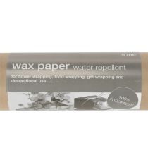 Itens Rolo de papel encerado para decoração de flores e alimentos, 70 cm x 5 m