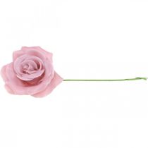 Itens Rosas de cera rosas decorativas cera rosa Ø8cm 12 un