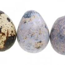 Ovo de codorna mix roxo, violeta, natureza ovos vazios para decoração 3cm 65p