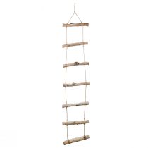 Itens Decoração de parede de Natal com micro luzes LED, pequenos flocos de neve de madeira e galhos cobertos de neve Alt.150cm