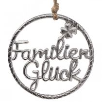 Anel decorativo da felicidade da família da decoração da parede para pendurar metal Ø20cm