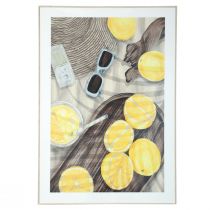 Itens Decoração de parede quadro de decoração de verão com limonada de limão 40x60cm