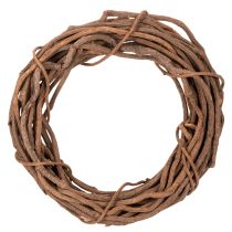 Itens Coroa de vime natural para artesanato floral, 40cm
