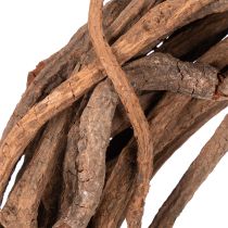 Itens Coroa de vime natural para artesanato floral, 40cm
