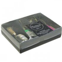 Itens Garrafa de pingente de natal decoração de árvore de natal 7 cm sortidas 4 peças