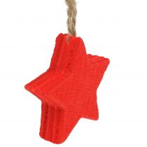 Itens Pingente de Natal mix vermelho 34 unidades