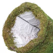 Itens Decoração de musgo para árvore de natal em verde natural Ø30cm Alt.100cm