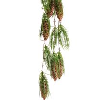 Itens Guirlanda de Natal artificial abeto verde 6 cones 78cm