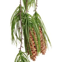 Itens Guirlanda de Natal artificial abeto verde 6 cones 78cm