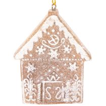 Itens Enfeites de Natal, desenho de bolo de mel, rena, boneco de gengibre, floco de neve, 7 cm, 4 peças