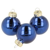 Itens Conjunto de Mini Bolas de Natal em Vidro para Decoração de Galhos de Pinheiro, 3cm, 22 peças