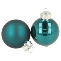 Itens Enfeites de Natal, foscos e brilhantes, pequenas decorações natalinas, 4 cm, 24 peças