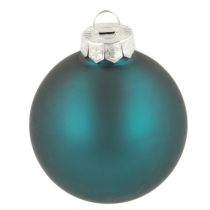 Itens Enfeite de Natal, fosco e brilhante, decoração festiva para árvore de Natal, 6 cm, 24 peças