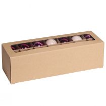 Itens Bolas de Natal vidro Berry Mix bolas de árvore Ø4cm 24 un
