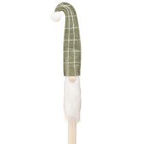 Itens Papai Noel no palito Gnomo de Natal verde 57cm 4 peças