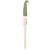 Itens Papai Noel no palito Gnomo de Natal verde 57cm 4 peças