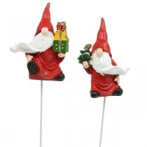 Itens Gnomo de Natal com plugue decorativo gnomo papai noel 7 cm 4 unidades