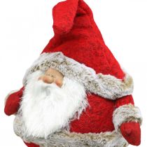 Itens Papai Noel banquinho borda figura decorativa Natal 28×22×88cm